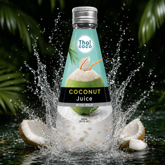Thai Coco - Coconut Juice with Real Pulp (taste of Thailand)