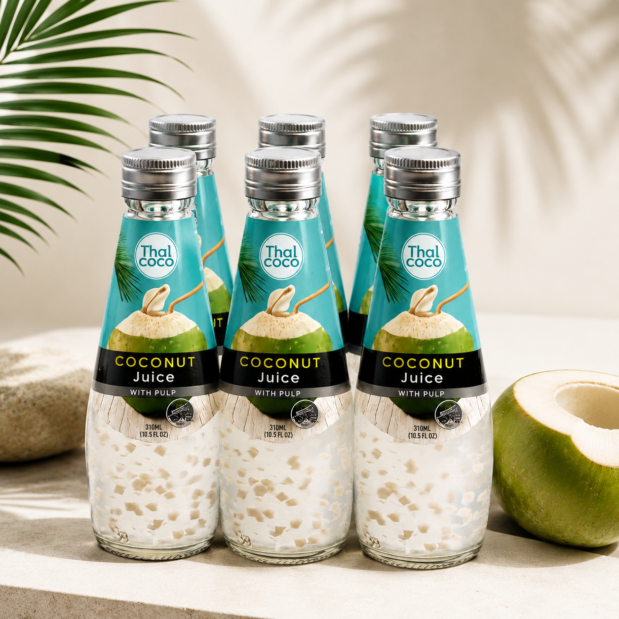 Thai Coco - Coconut Juice with Real Pulp (taste of Thailand)