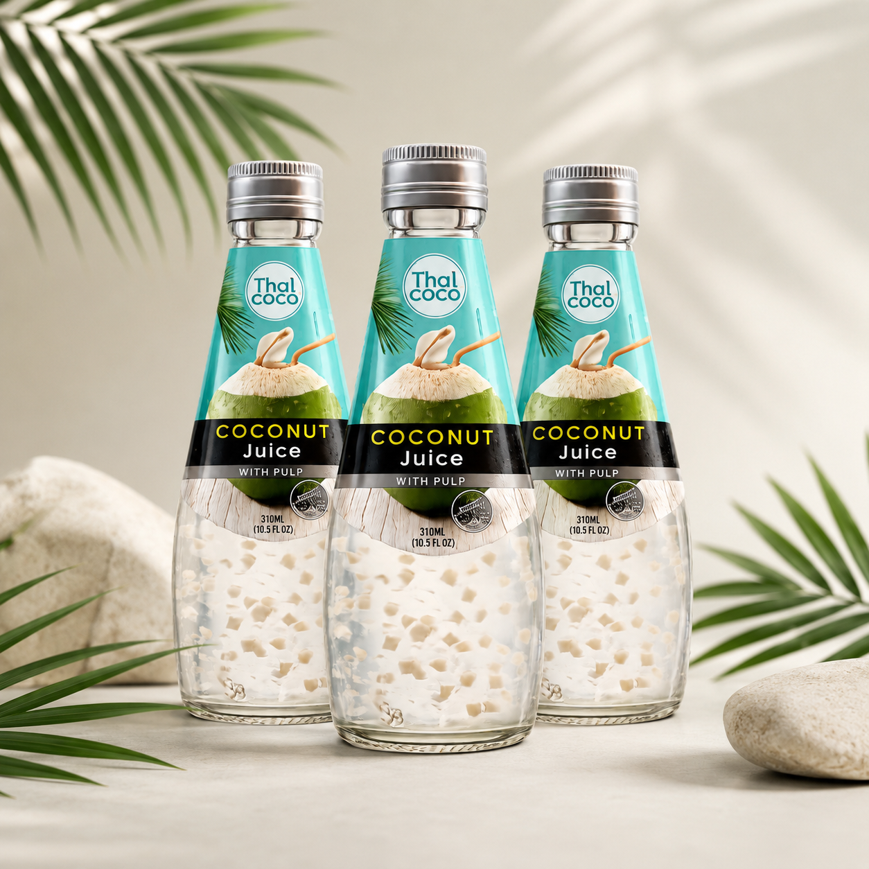 Thai Coco - Coconut Juice with Real Pulp (taste of Thailand)
